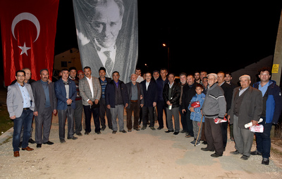 BAŞKAN ATAÇ KIRSALDAKİ TEMASLARINI SÜRDÜRÜYOR